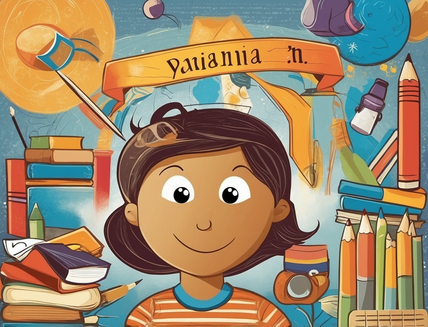 Estudiantes alegres en clase divertida