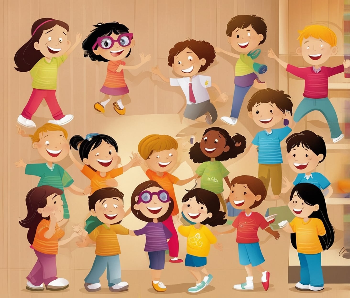 Alumnos explorando conceptos matemáticos